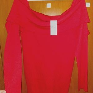 Lane Bryant 18/20 Off The Shoulder Sweater